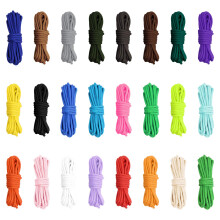 Hileyu 24 Rolls 10 Feet Parachute Cord 4mm Paracord Cord 550 Multifunction Type III Paracord Ropes 550lb Survival Paracord Random Combo Crafting Kit