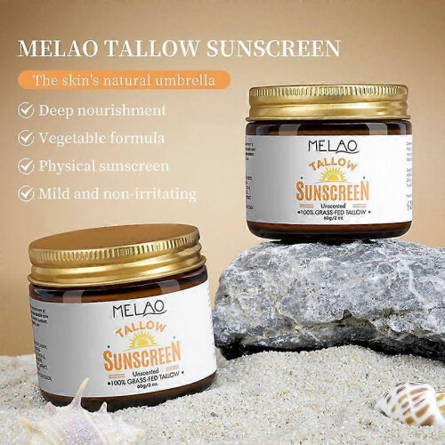 Tallow UV Protection Cream SPF50 Lightweight Non-Greasy Face 1