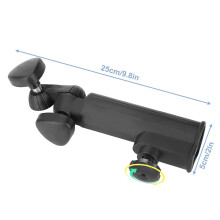 mumisuto Golf Umbrella Holder, Golf Trolley Umbrella Holder Universal Adjustable Anti-Fall Umbrella Rack Golf Accessories Plastic Golf Cart Umbrella
