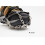 Crampons antidérapants en caoutchouc noir, taille unique Black 4