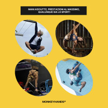 MonkeyHands Gel Grip – High-Performance Grip Aid for Dry Hands for Pole Dance, Gymnastics, Calisthenics | Vegan, Skin-Friendly | Rings, Parkour, Ten