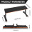 Panana Foldable Weight Bench, Heavy Duty Flat Gym Bench, 200kg Capacity 6