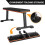 Panana Foldable Weight Bench, Heavy Duty Flat Gym Bench, 200kg Capacity 2