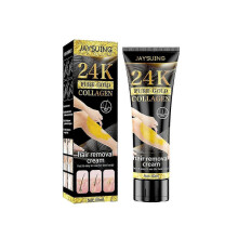 24k Gold Collagen Hair Removal Full Body Hair Removal Cream Gentle Armpit Leg Private Hand Hair Removal Cream