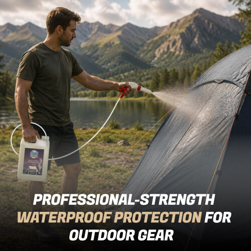 AquaTech Tent and Gear Waterproof Spray with Long Hose Trigger - 2