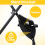 EVOLAND 265LBS Exercise Bike, Foldable Exercise Bike with LCD Display 4