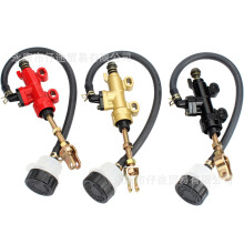 (Gold) Off-Road 50-250CC ATV Beach Motorcycle with Cup Rear Brake Pump Single Oil Pump Foot Brake Integrated Pump