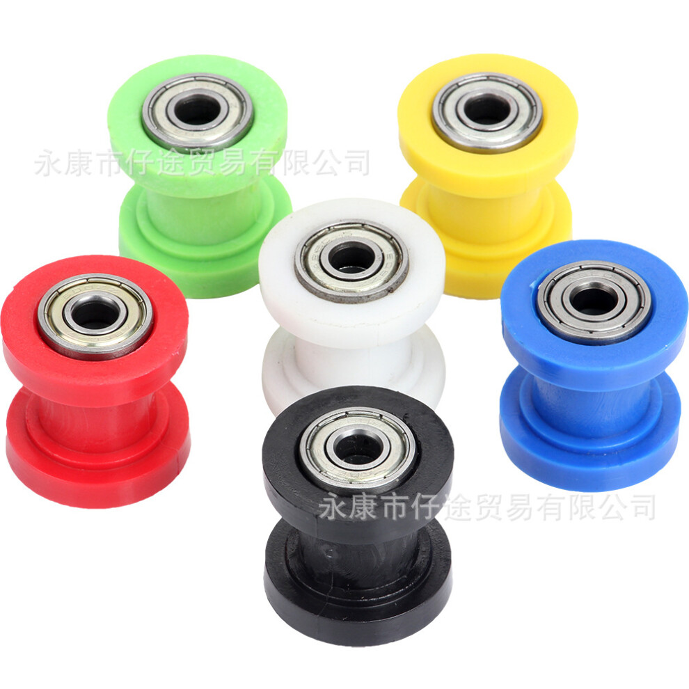 (M8) Off-Road Atv Motorcycle Tensioner Roller Kit For Crf/Xr Bbr Klx Ttr, 6Pcs Concave Rolling Wheels 7058516383660