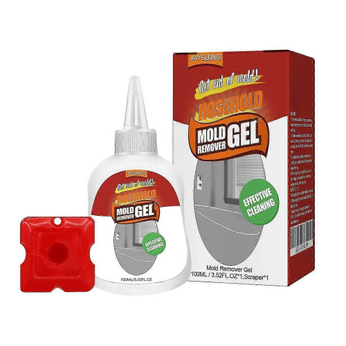 Mold Removal Gel for Wall Cleaning, Decontamination, Kitchen Bathroom, 100ml ,1set