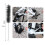 Oumers 8pcs Bike Cleaning Brush Kit, Chain Cleaner Multi Tool Bicycle 6
