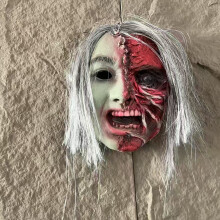 (3) Maschera da fantasma Scream 6 con teschio, kit per costume da fantasma per feste horror.