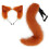 (Fox) Halloween Fox Tail Headband Adjustable Plush Ears Cosplay Costume Kit 3