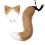 (Khaki) Halloween Fox Tail Headband Adjustable Plush Ears Cosplay Costume Kit 1
