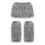 (Brown, S) Halloween Kuschelige Plüsch-Beinstulpen Kostümparty-Accessoires-Set 5