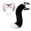 (Fox) Halloween Fox Tail Headband Adjustable Plush Ears Cosplay Costume Kit 2