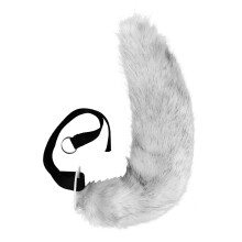 (Fox, Tail 65cm) Handmade Plush Beast Tail Cosplay Prop Realistic Wolf Fox Tail Accessory for Comic Convention Party Costume