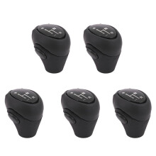 5X Gear Knob Automatic Knob Black for Fortwo 450 451 1998-2014 Roadster 452 2003-2006 Gear Case Sleeve