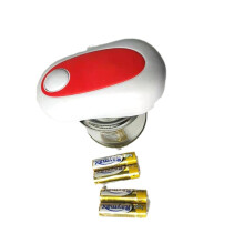 (Orange) Ouvre-boîte électrique et mini ouvre-bouteille, outil de cuisine multifonctionnel, ensemble ouvre-boîte en promotion