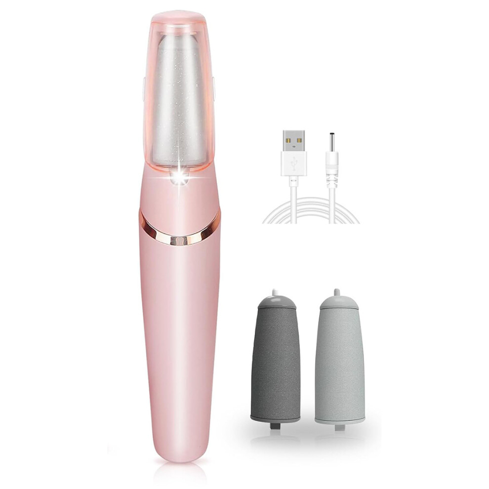 White (White) Electric Foot Grinder & Callus Remover, Automatic Dead Skin Scraper Tool, Foot Grinding Machine