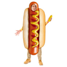 (Adult, One Size) Mexikansk Festival Cosplay Vuxen Heltäckande Scenframträdande Varmkorvkostym