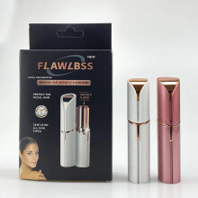 (Rose Gold) Tondeuse électrique pour sourcils et rasoir corporel complet, mini appareil d'épilation du visage pour femmes