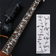 Gitarren-Inlay-Aufkleber - Bundmarkierungen für Akustik- und E-Gitarren Modell 2