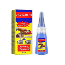 401 Waterproof Multi-Purpose Adhesive Glue - Strong Bond for Leather Soles, Tile Repairs & Household Fixes - Fast Drying, Transparent, 20g
