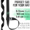 TECEUM Premium Yoga Mat Strap - Extra Soft & Thick Cotton - 4