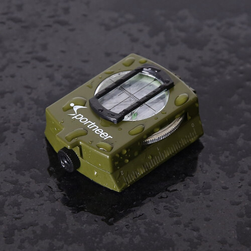 Compass, Sportneer Waterproof Shockproof Hiking Military Navigation 1