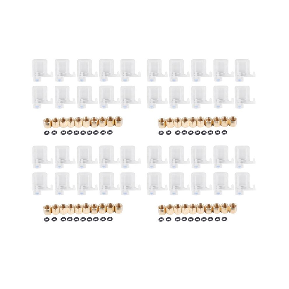 40PCS Eco Solvent Printer Ink Damper Dx5 Printhead Dumper for  Print  Mutoh  Allwin Human Xuli Plotter-image-OPC-PVMMJKJ-NEW