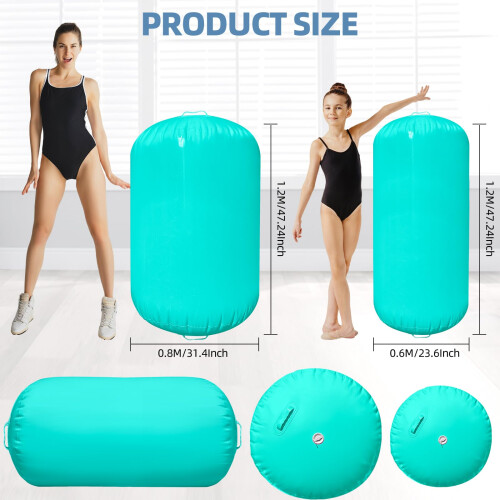 Heipigo Air Roller Inflatable, 120X80cm Gymnastics 1