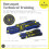 BFR BANDS PRO 4-Pack Bundle Blood Flow Restriction Bands for Arms and 4