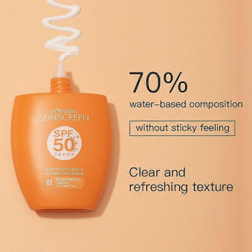 KORMESIC Lightweight Multi-Effect Sunscreen Cream SPF50 Broad Spectrum 2