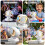 Automatic Bubble Machine Bubble Blowing Toy with Lights Electric Rotatable Bubble Blower for Outdoor Party Wedding B 5