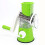 (White) Hand-Cranked Multi-Function Vegetable Slicer Chopper Roller Cutter Kitchen Tool 2