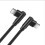 Abgewinkeltes Datenkabel - USB-C auf USB-C  2 m 4