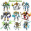 (Σύντηξη Πέτρας Ενοποιητή, Χωρίς Κουτί) Bionicle Warriors Building Block Lewa Jungle Protector Gali 2