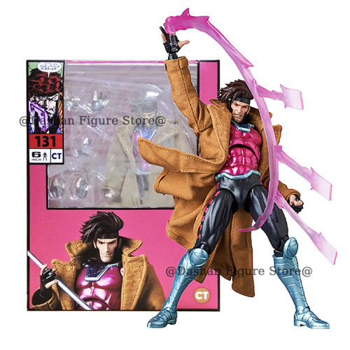 (Wolve CT138 Με Κουτί) CT Toys X-Men Gambit Φιγούρα Δράσης 17cm Κινητή PVC Συλλογή COMIC Έκδοση Mafex 1
