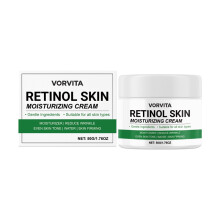 Retinol-Feuchtigkeitscreme, weiche und strahlende Gesichtshaut, elastisch, feuchtigkeitsspendend, Hyaluronsäure-Feuchtigkeitscreme