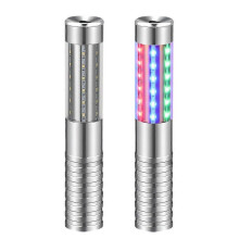 2 stuks RGB LED flitslichten, herbruikbare champagnefles handstaven voor flessenservice, geschikt voor club en podium, met stekker voor VS