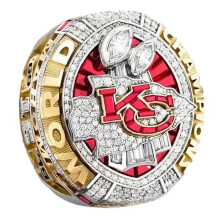2019 - 2020 NFL Kansas City Chiefs Super Bowl Men's Ring Alloy Jewelry