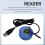 Magnetic USB TM Card Key Reader, Access Control, Special IButton Card Reader for Card Payment At Ca 5