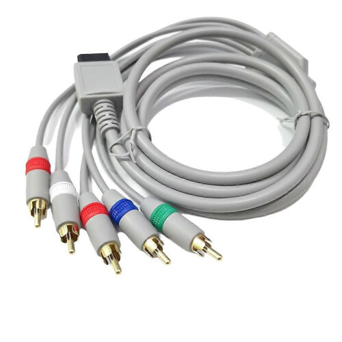 Καλώδιο συνιστωσών 1080P 5RCA YPbPr με πλήρη υποστήριξη βίντεο και ήχου για παιχνίδια 1