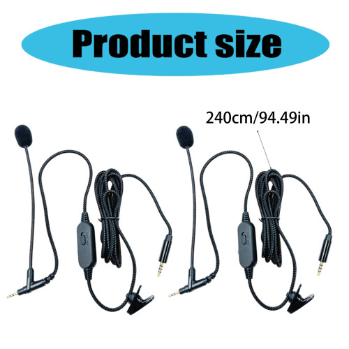 Mehrzweck-Headset-Adapterkabel mit-3,5 gerader Kopf 3 1