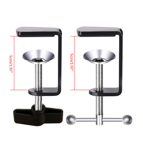Universal C Shape Table Mount Clamp for Fittings Metal-Type B 1