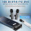 2026 3 in 1 Wireless Lavalier Microphone for iPhone, iPad, Android, Camera,12-Hour 2