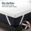 Memory Foam Mattress Topper King Bamboo Charcoal 6