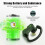 Auricolari Wireless Bluetooth In-Ear con Microfono e Controllo Volume, Cuffie Nere Compatte e Confortevoli 5