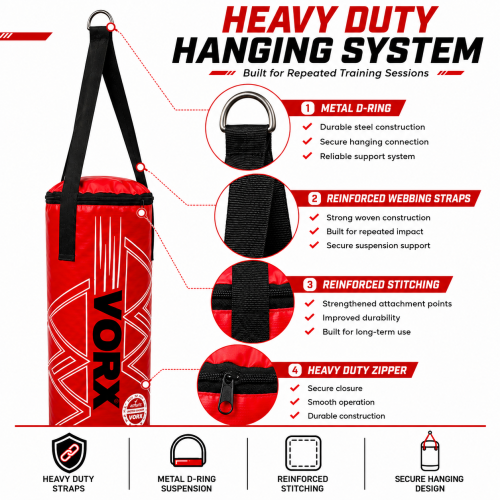 2ft Boxing Punch Bag MMA Training Bag 2