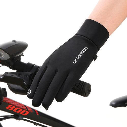 Winter-Touchscreen-Handschuhe – warm, winddicht und wasserdicht Black M 1
